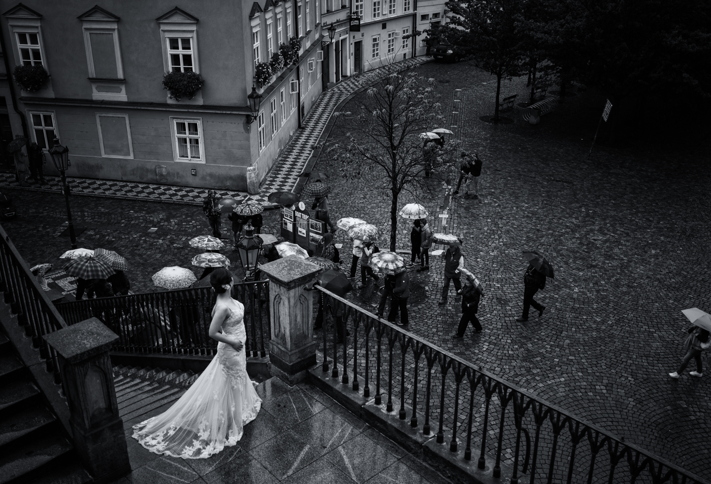 Bride in Prague...