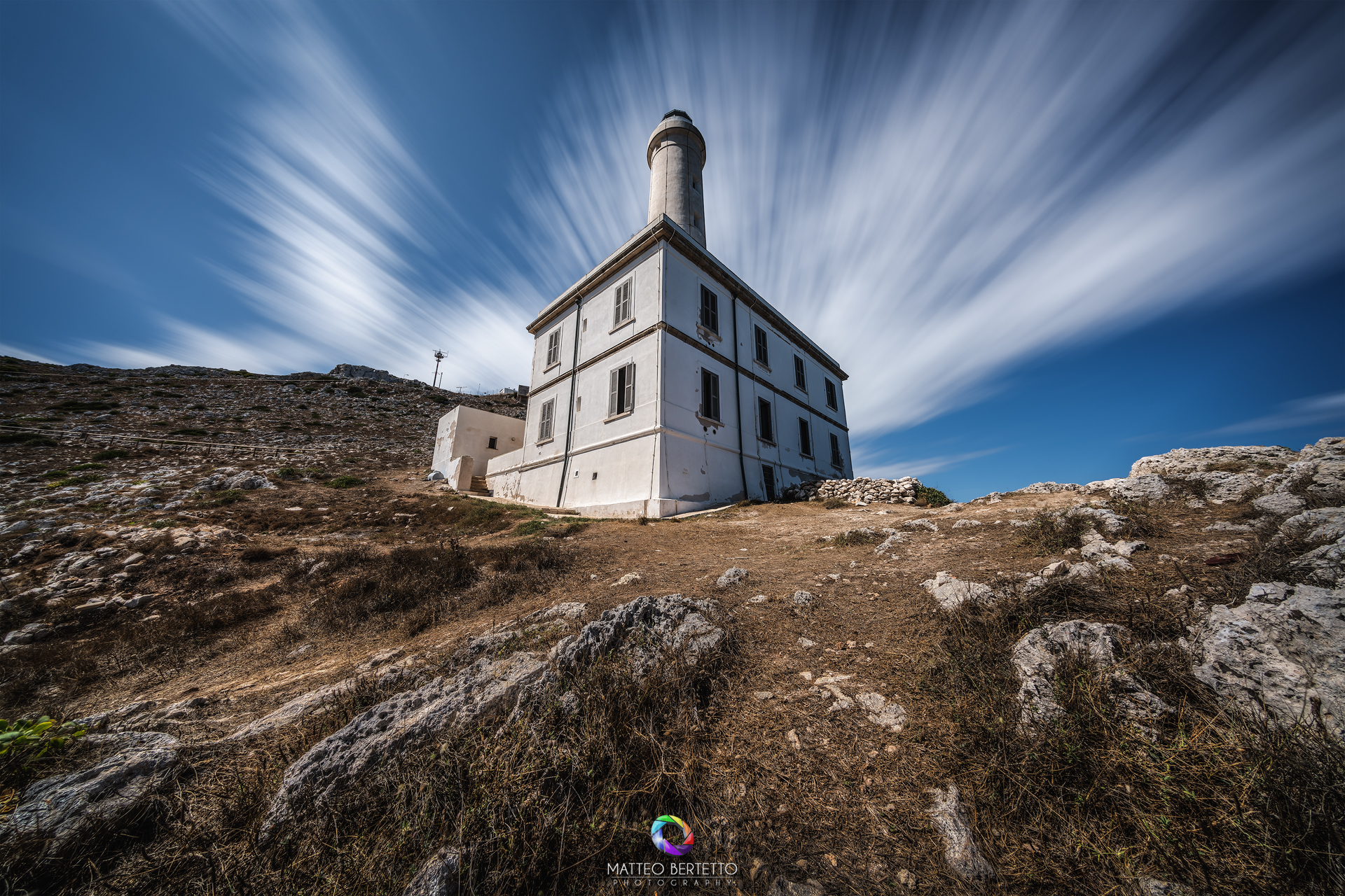 Lighthouse in Punta Palascia...