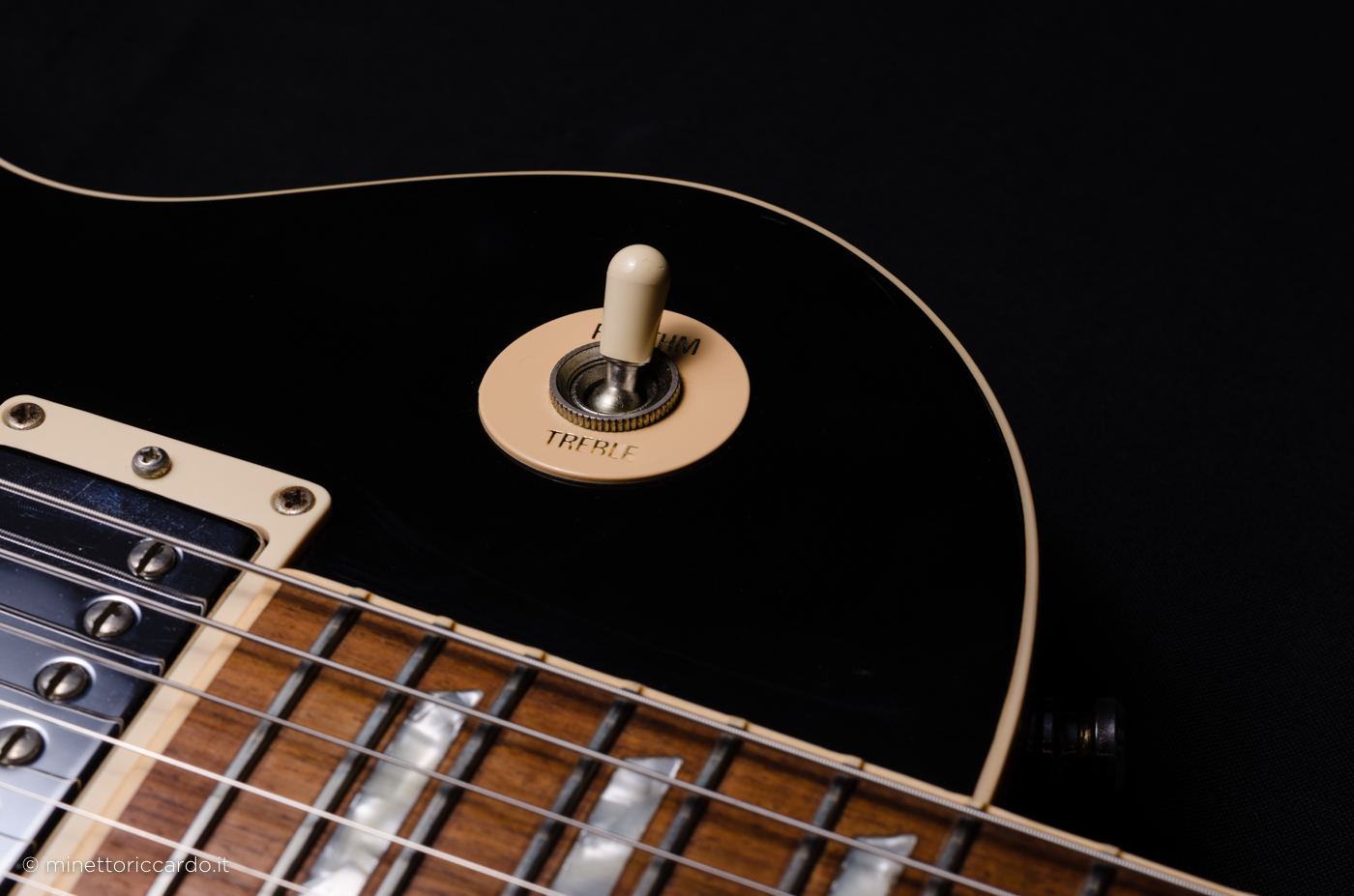 Gibson Les Paul - dettaglio selettore...