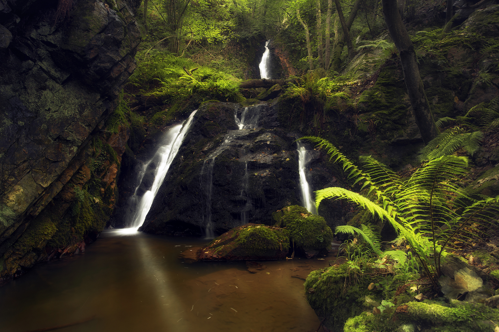 Cascata Guanga - Asturias - Spagna...