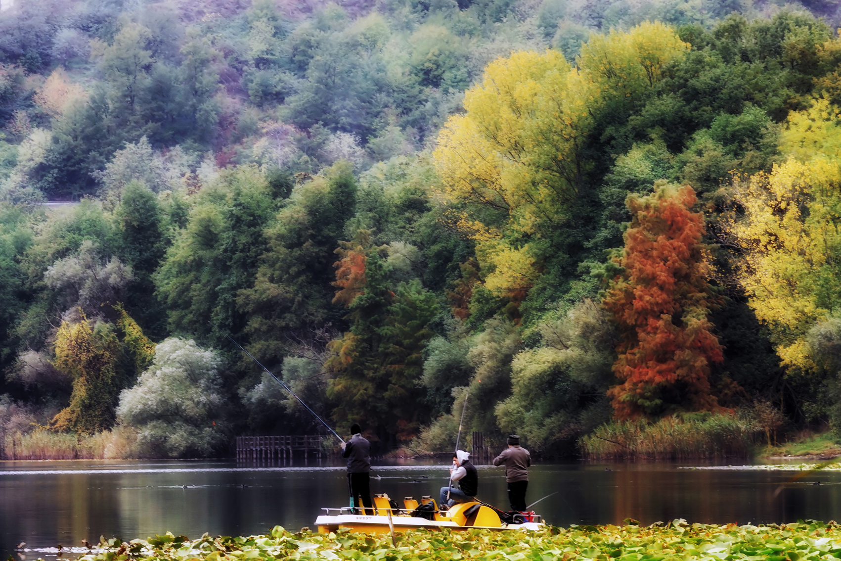 Pescatori al lago...