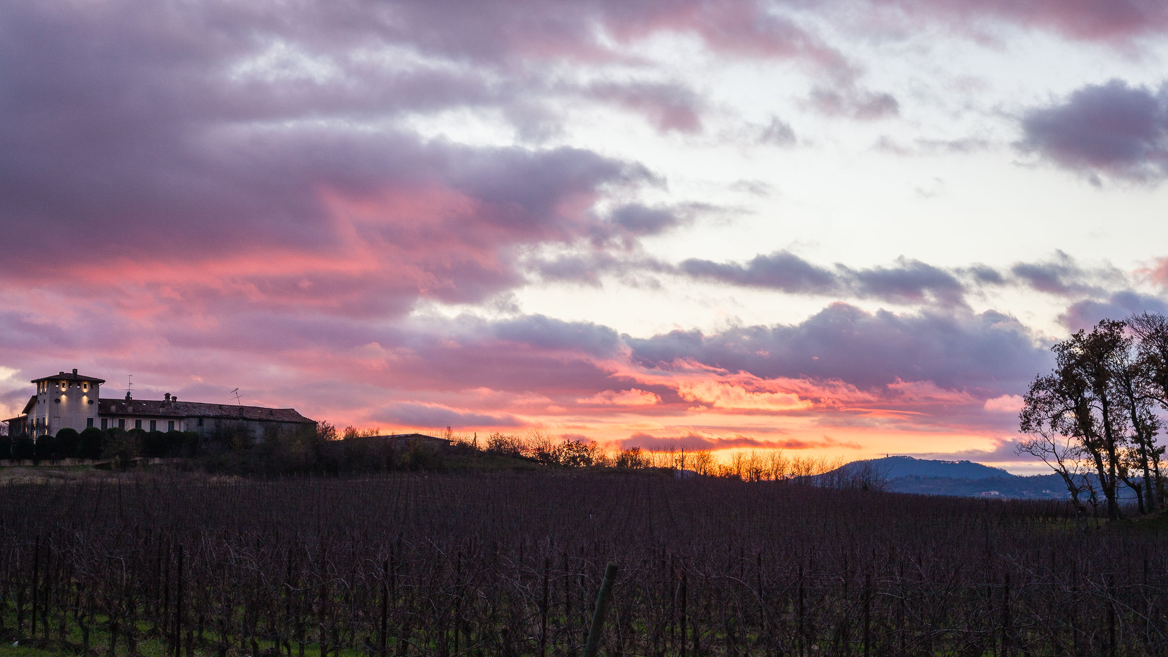 Sunset in Franciacorta 1...