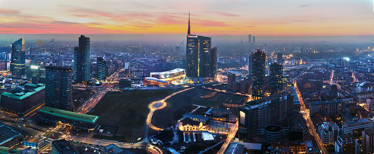 Milan from above...