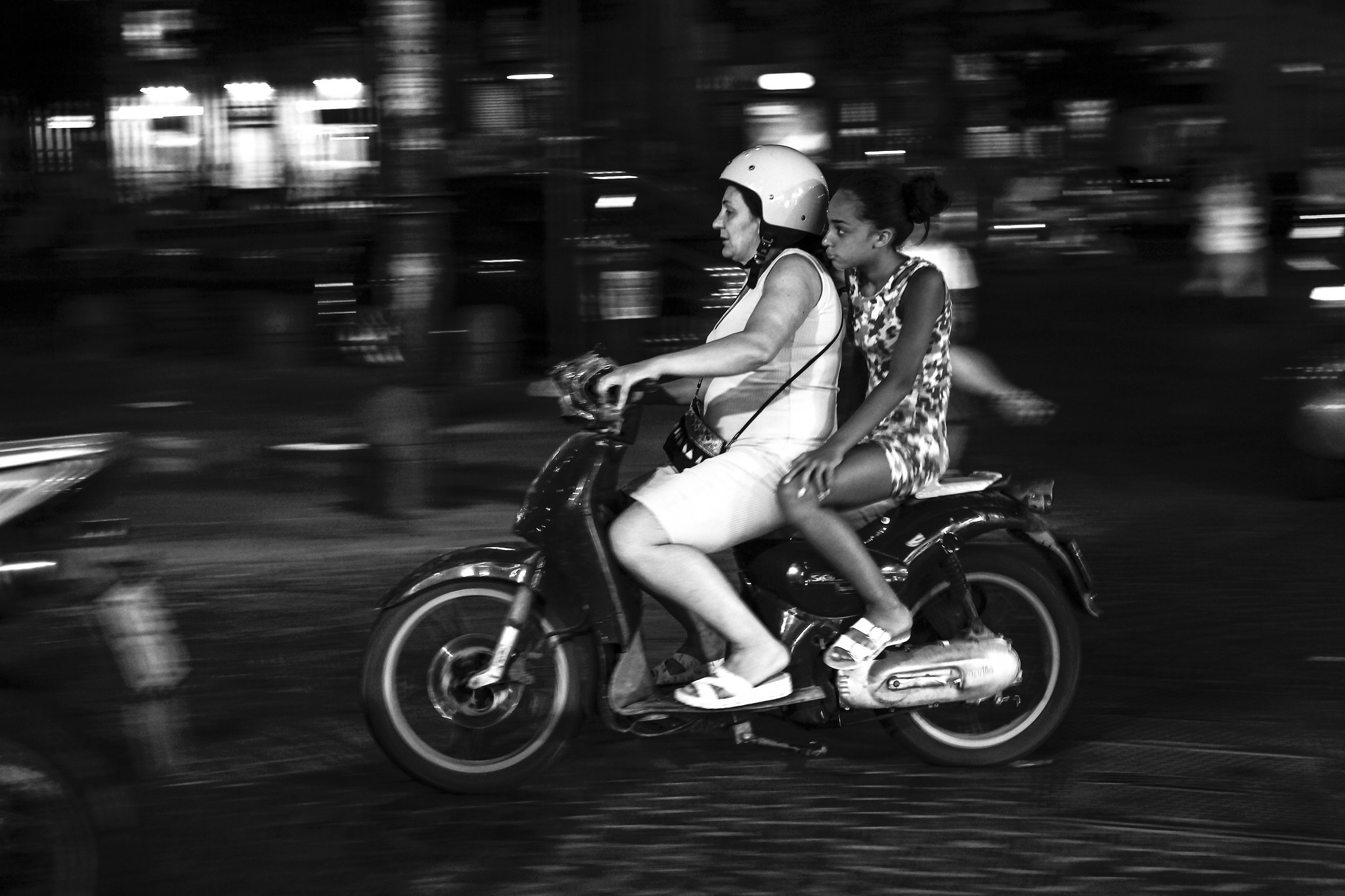 panning in naples...