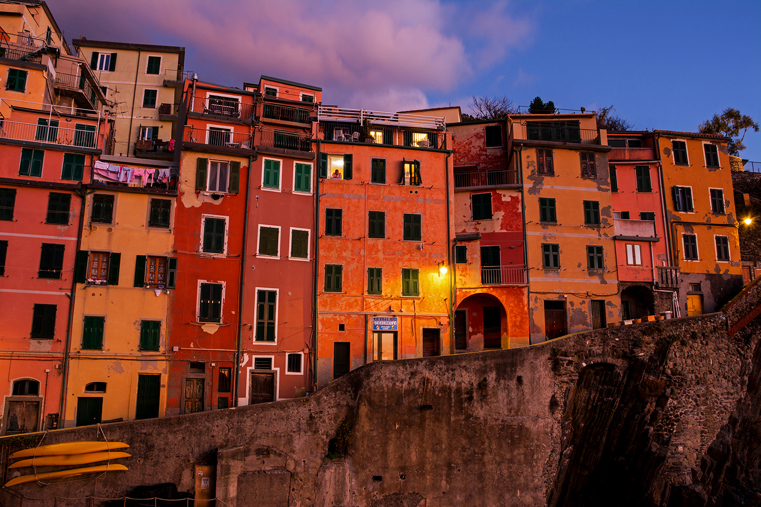 The colors of Riomaggiore...