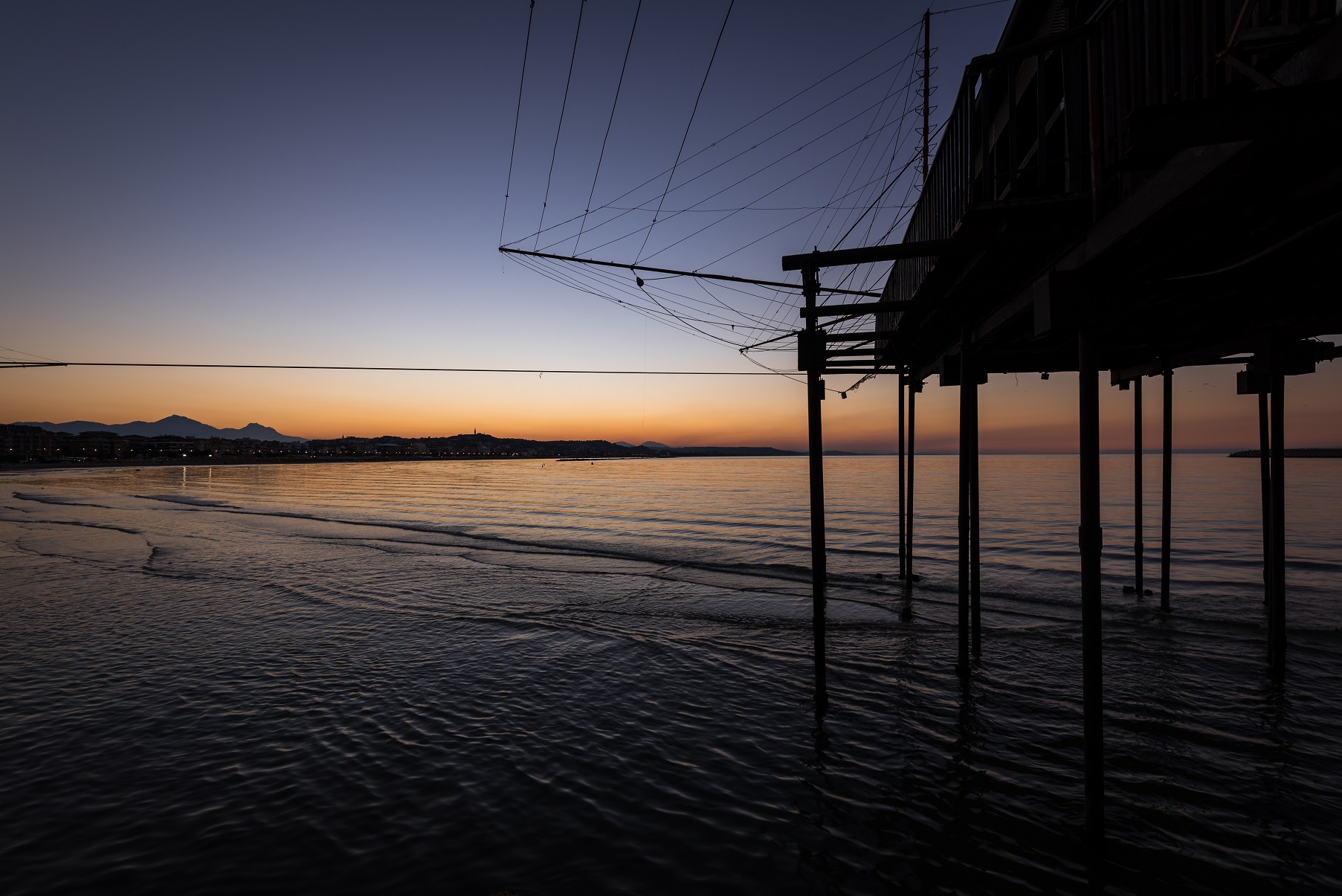 Sunset on the trabocco...