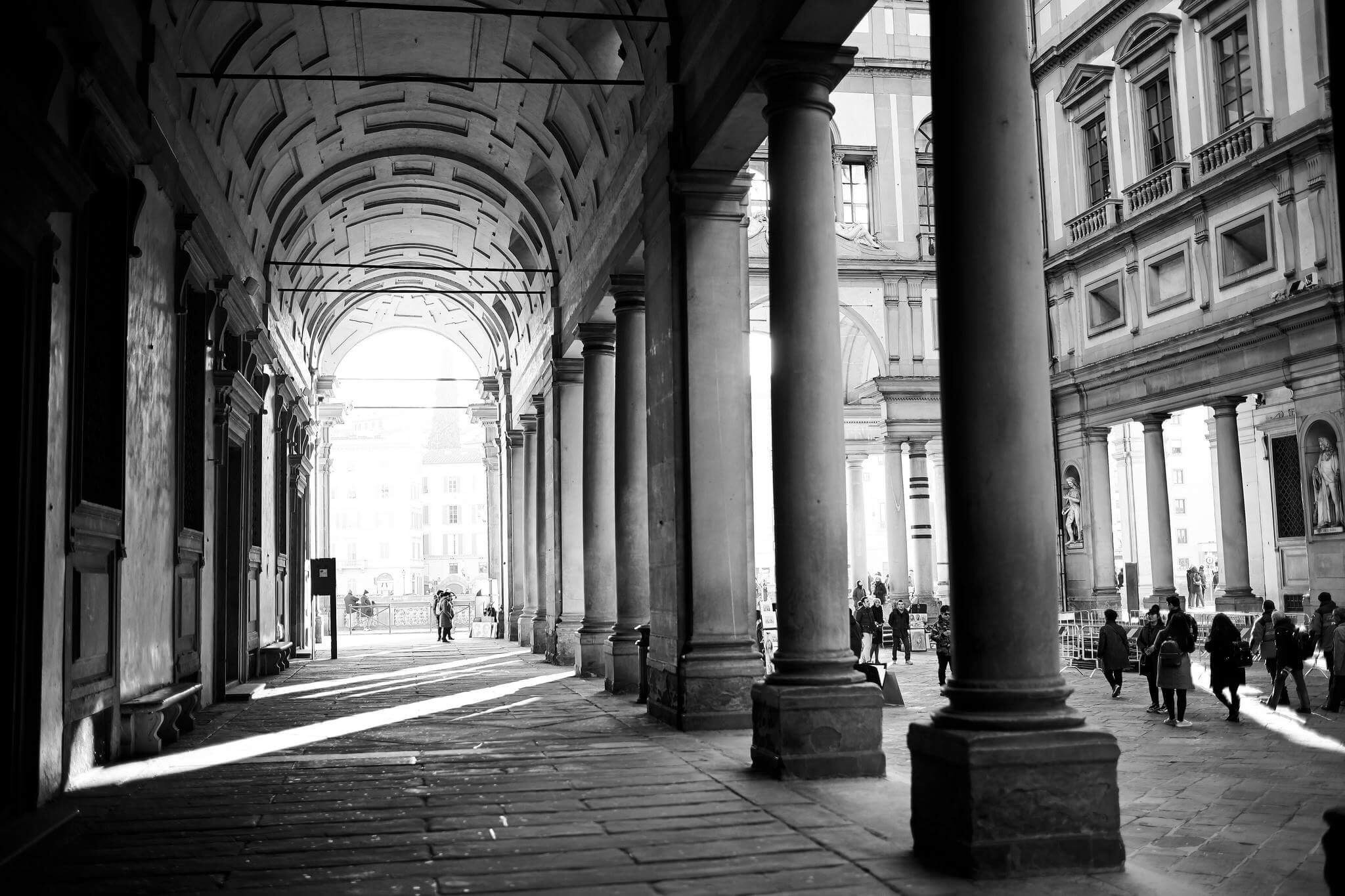 the ony view (uffizi Florence)...