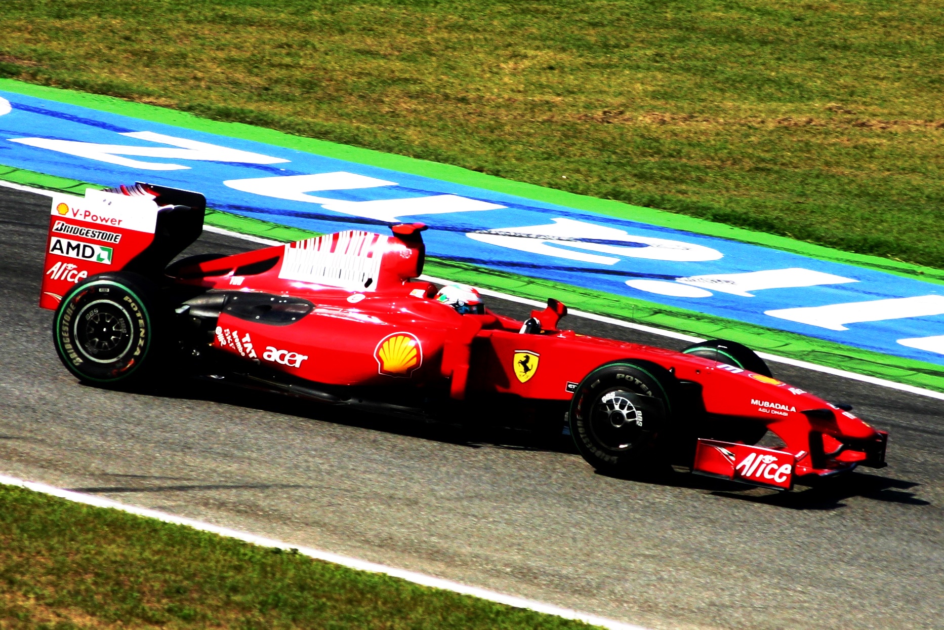 n ° 3 G. Fisichella (gp Monza 2009)...