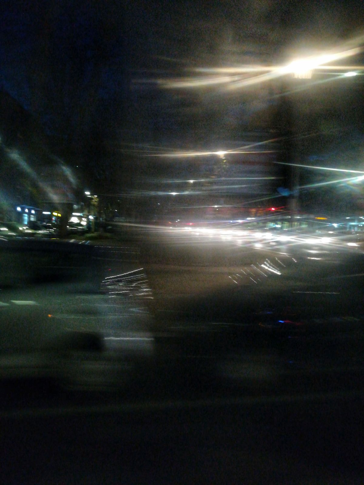 City lights...