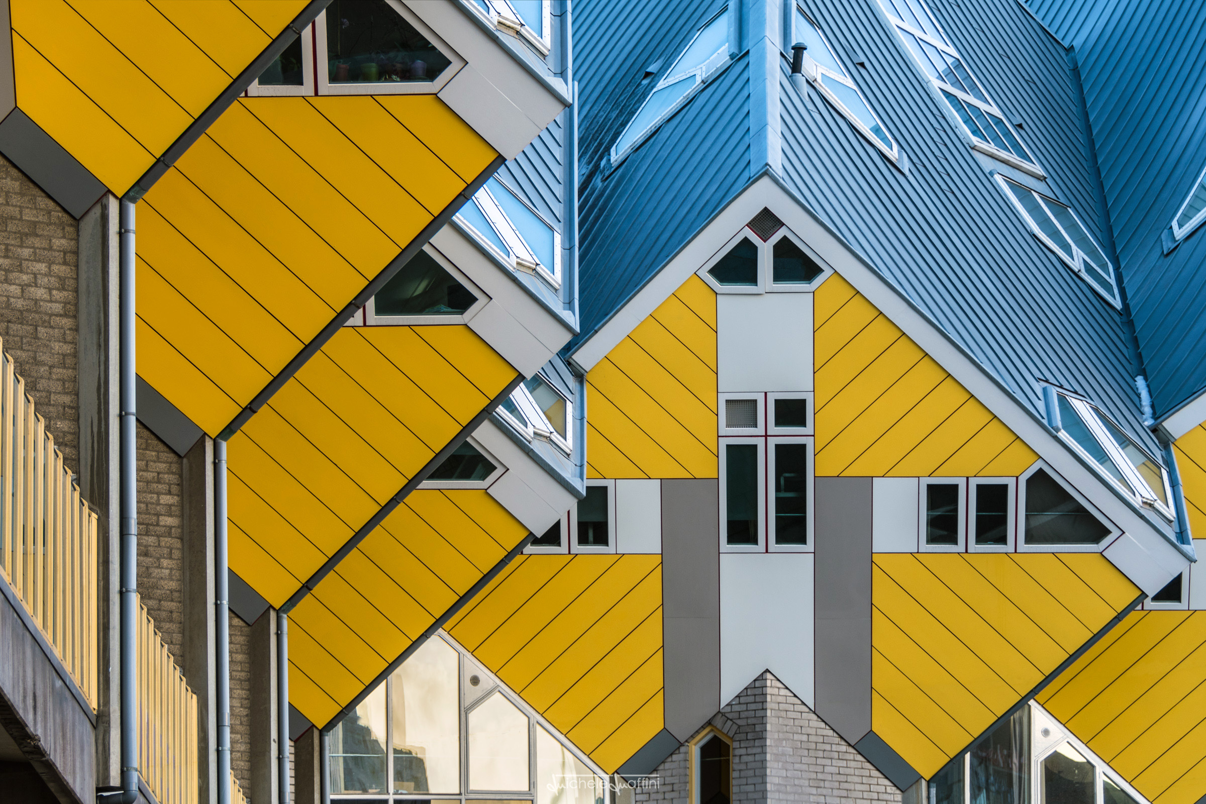 Rotterdam - Cubic houses of Piet Blom...
