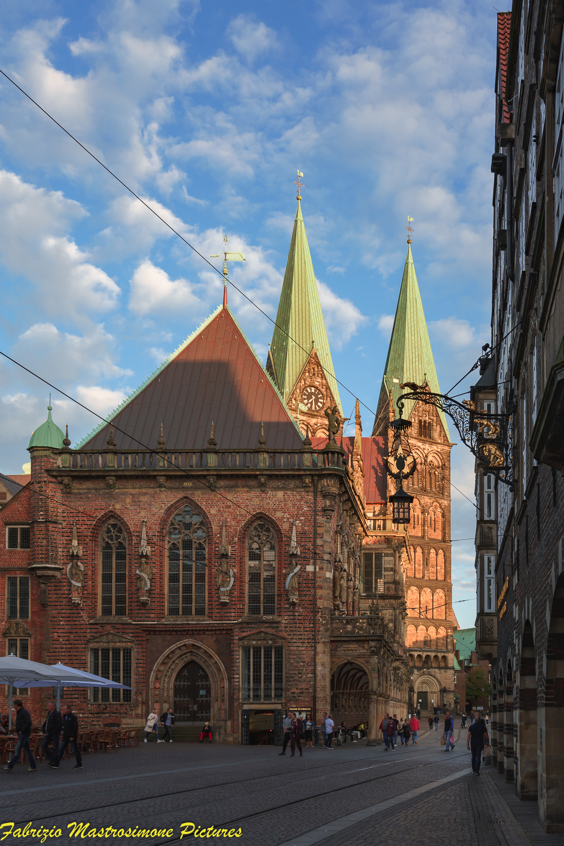 Bremen, Rathaus und St. Petri Dom...