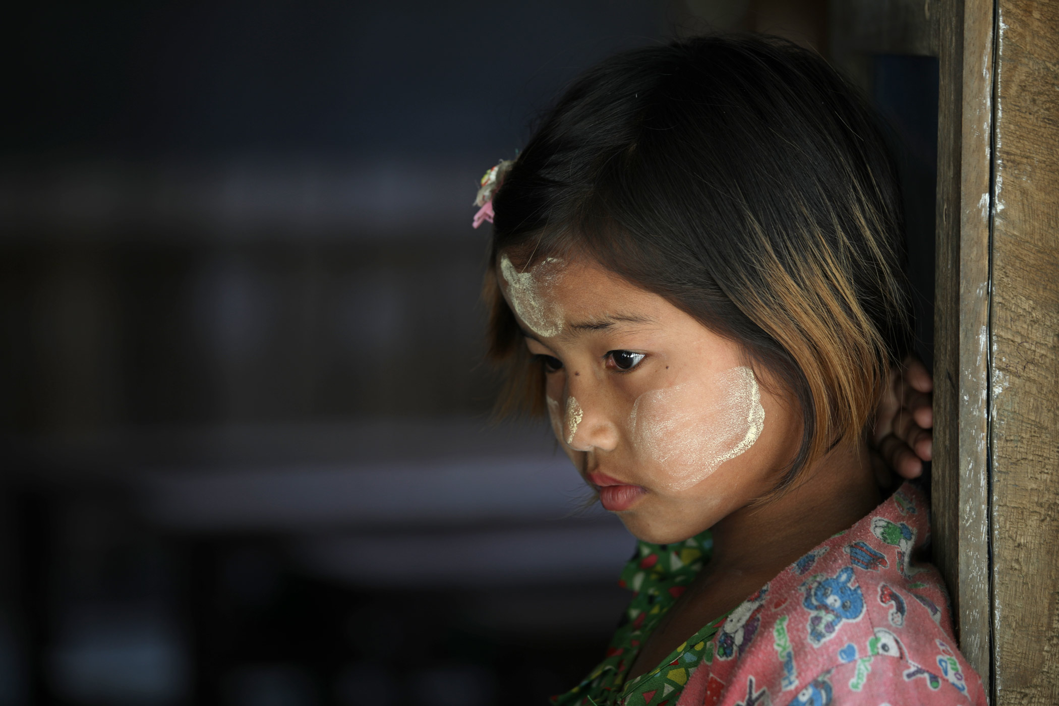 Burmese little girl...