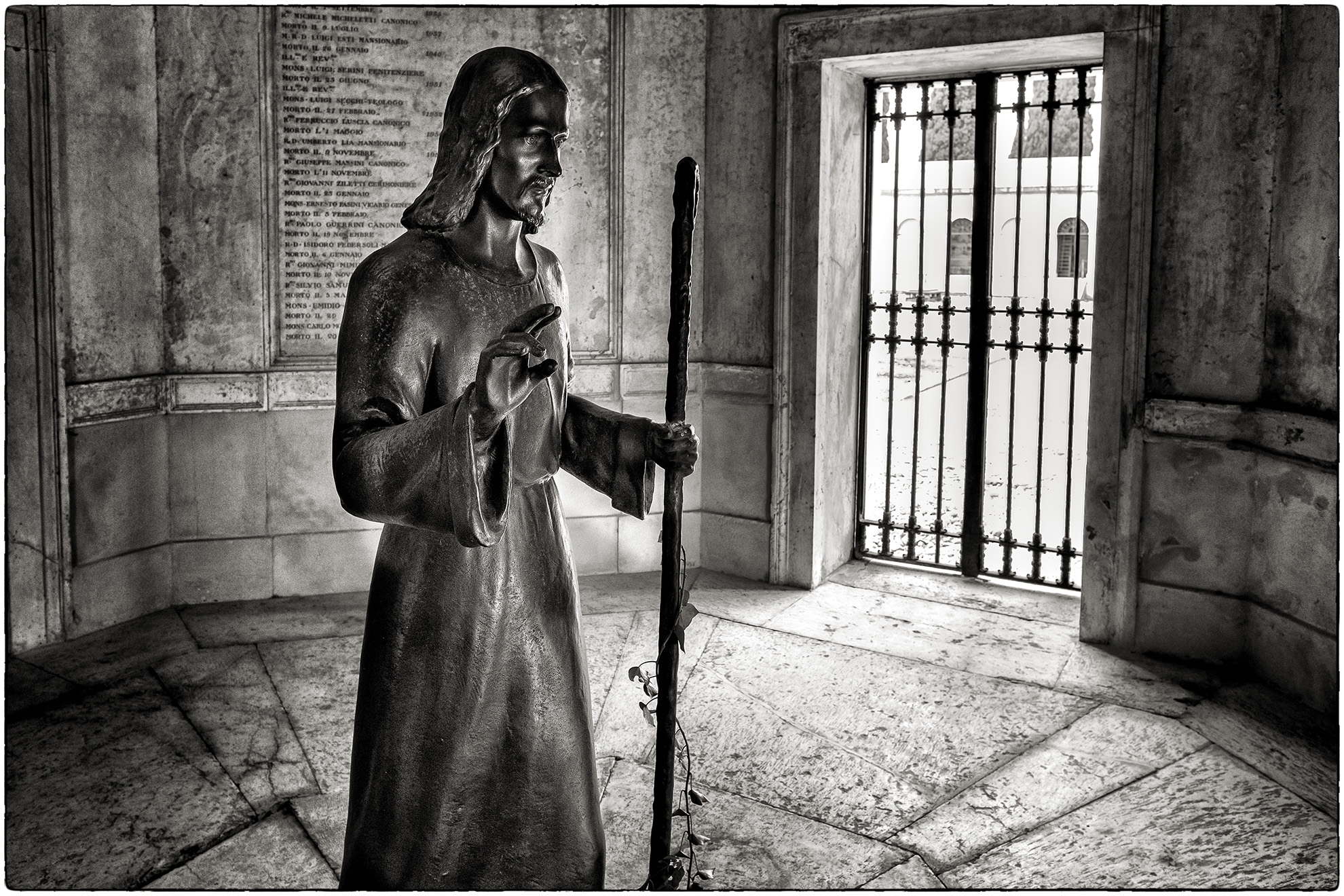 Vantiniano cemetery in Brescia...