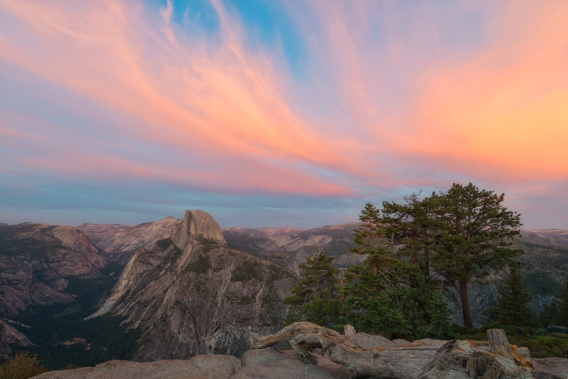 Yosemite Glacier Point sunset...