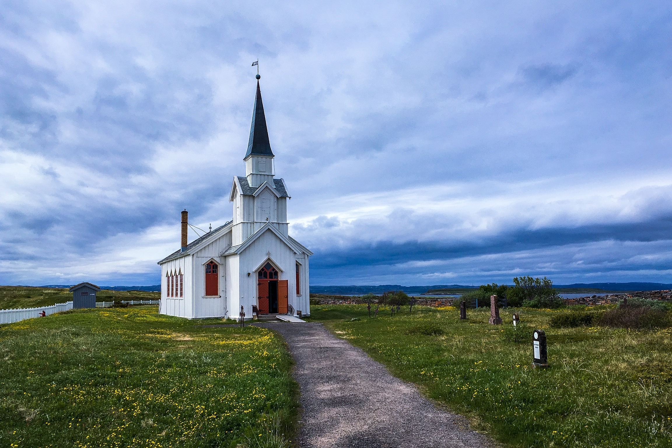 Nesseby Church - Norway...