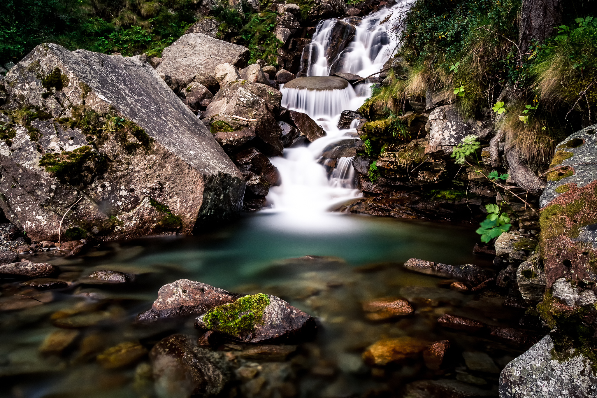 Waterfalls Ceresole Reale ...