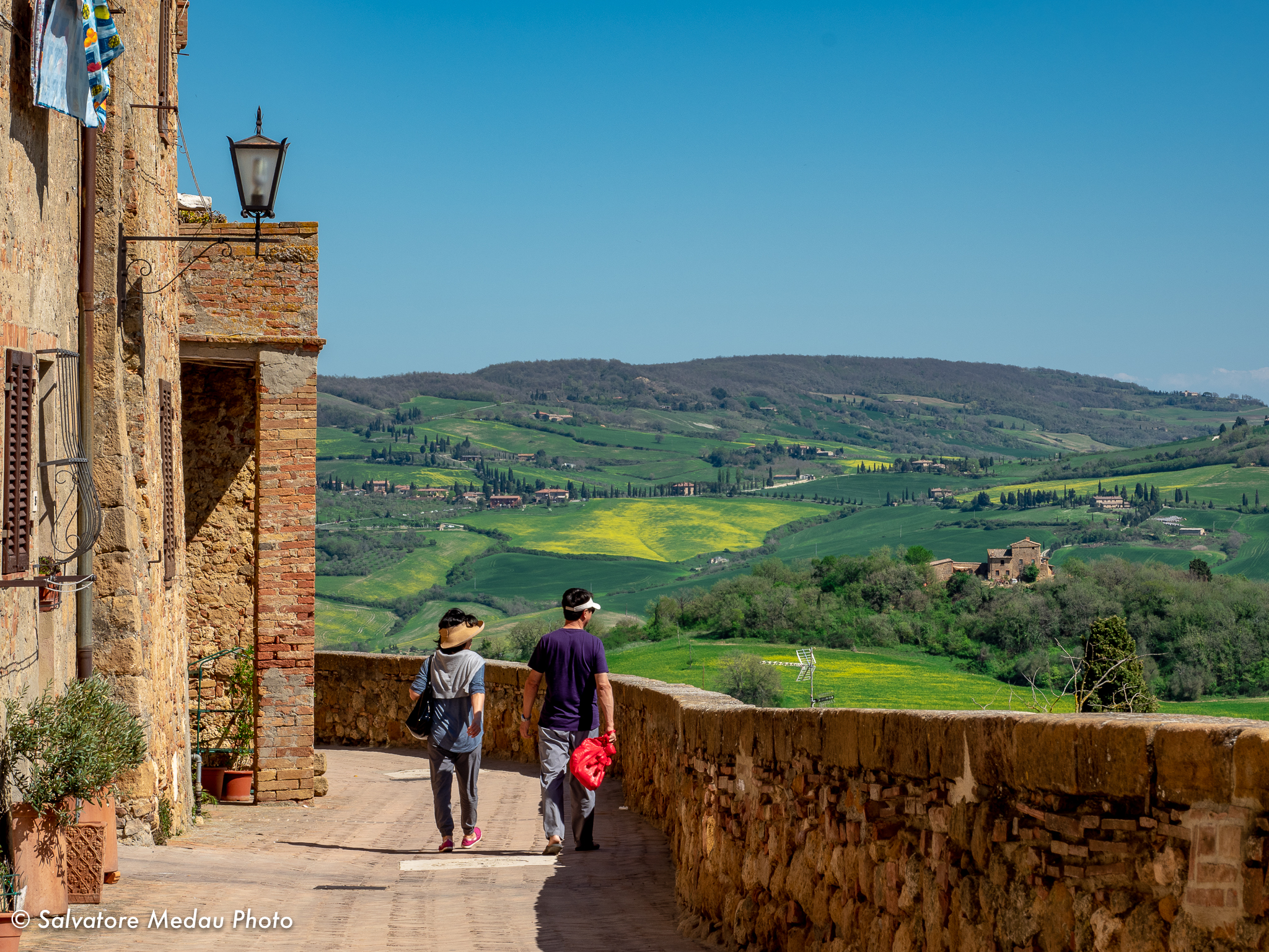 Hills in Val d'Orcia...