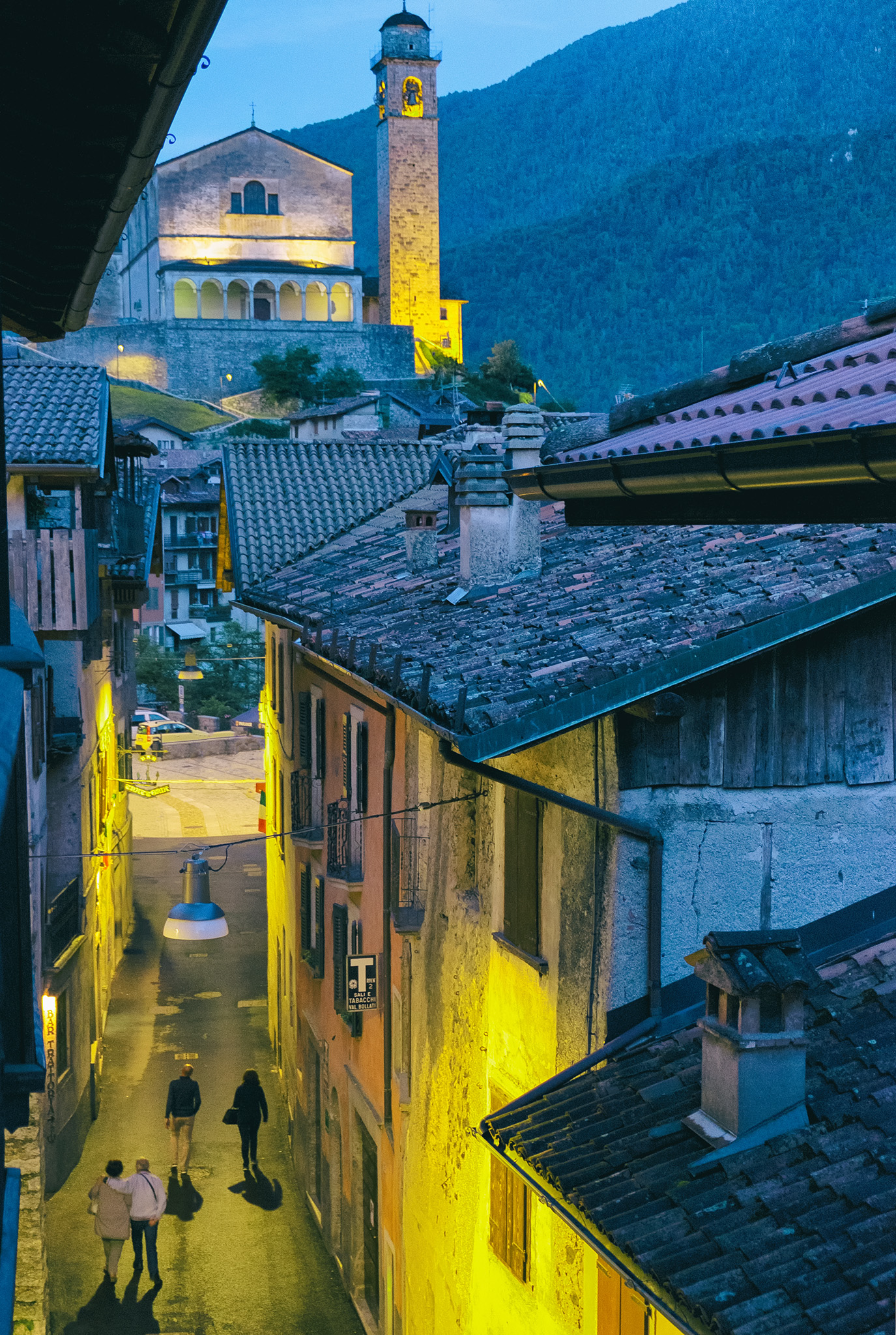 An Italian village...