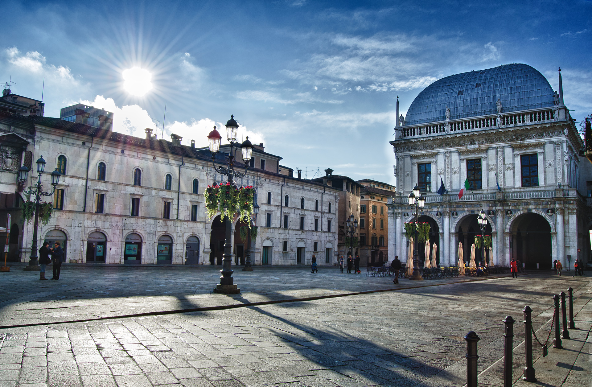 Brescia: Piazza della Loggia....