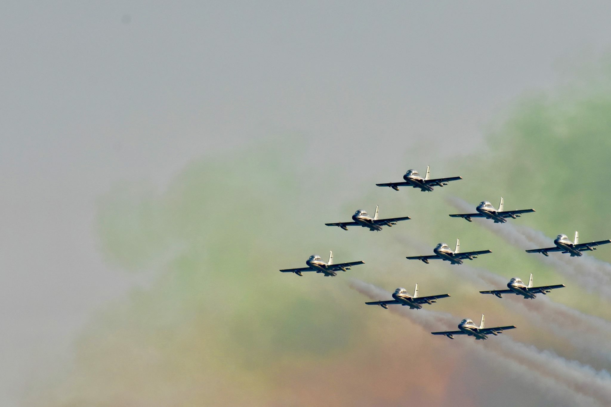 Air show...