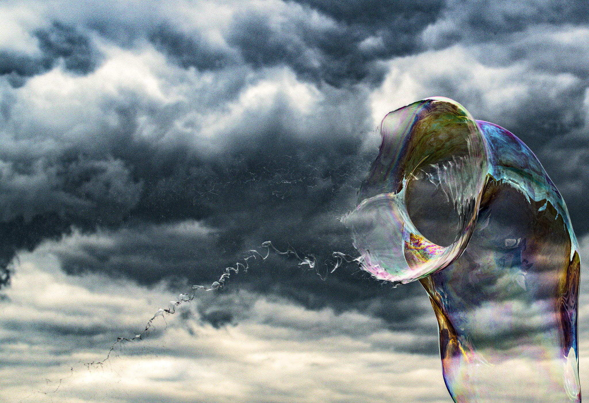 bubbles...