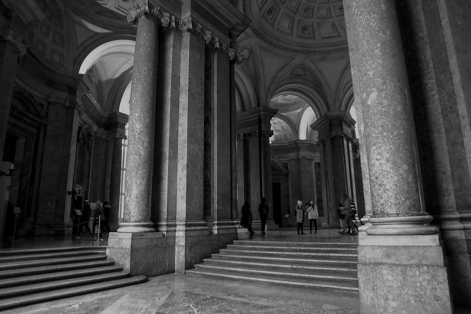 Royal Palace of Caserta inside...