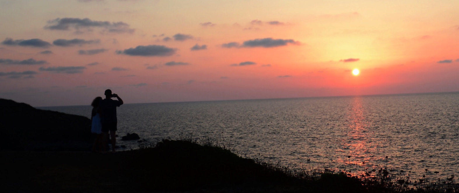 Sunset...