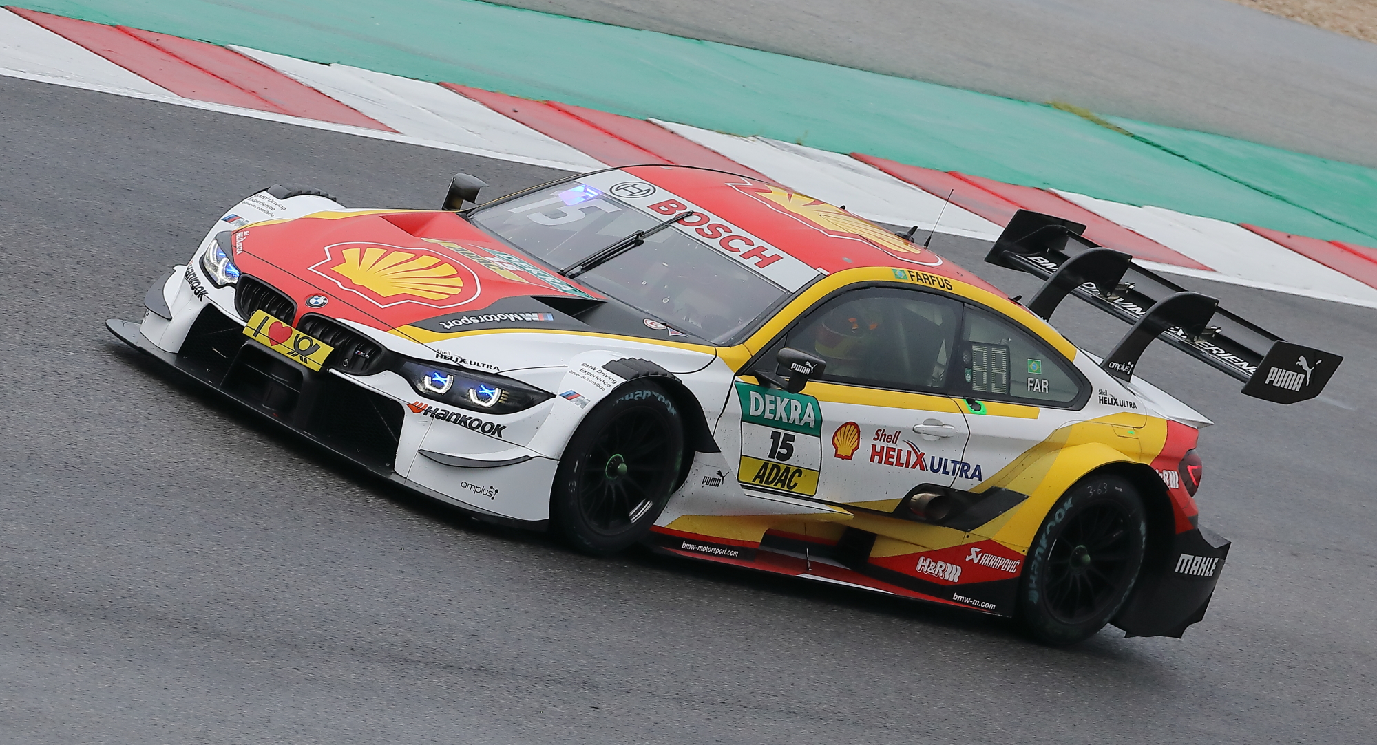 D T M at Misano. Augusto Farfus. Bmw....