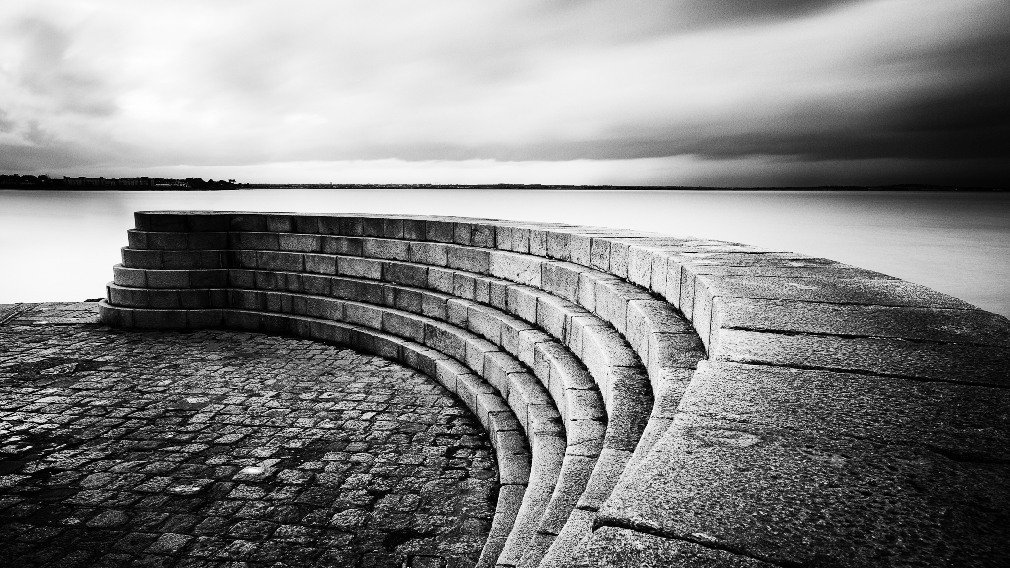 East pier on Howth, Dublin...