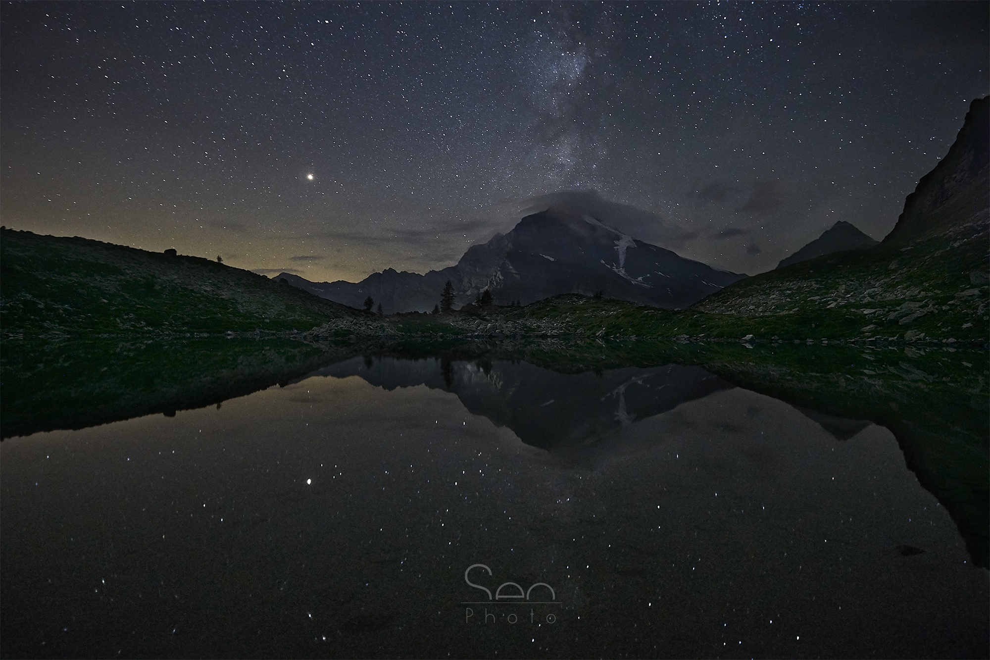 Night at Alpe Veglia...