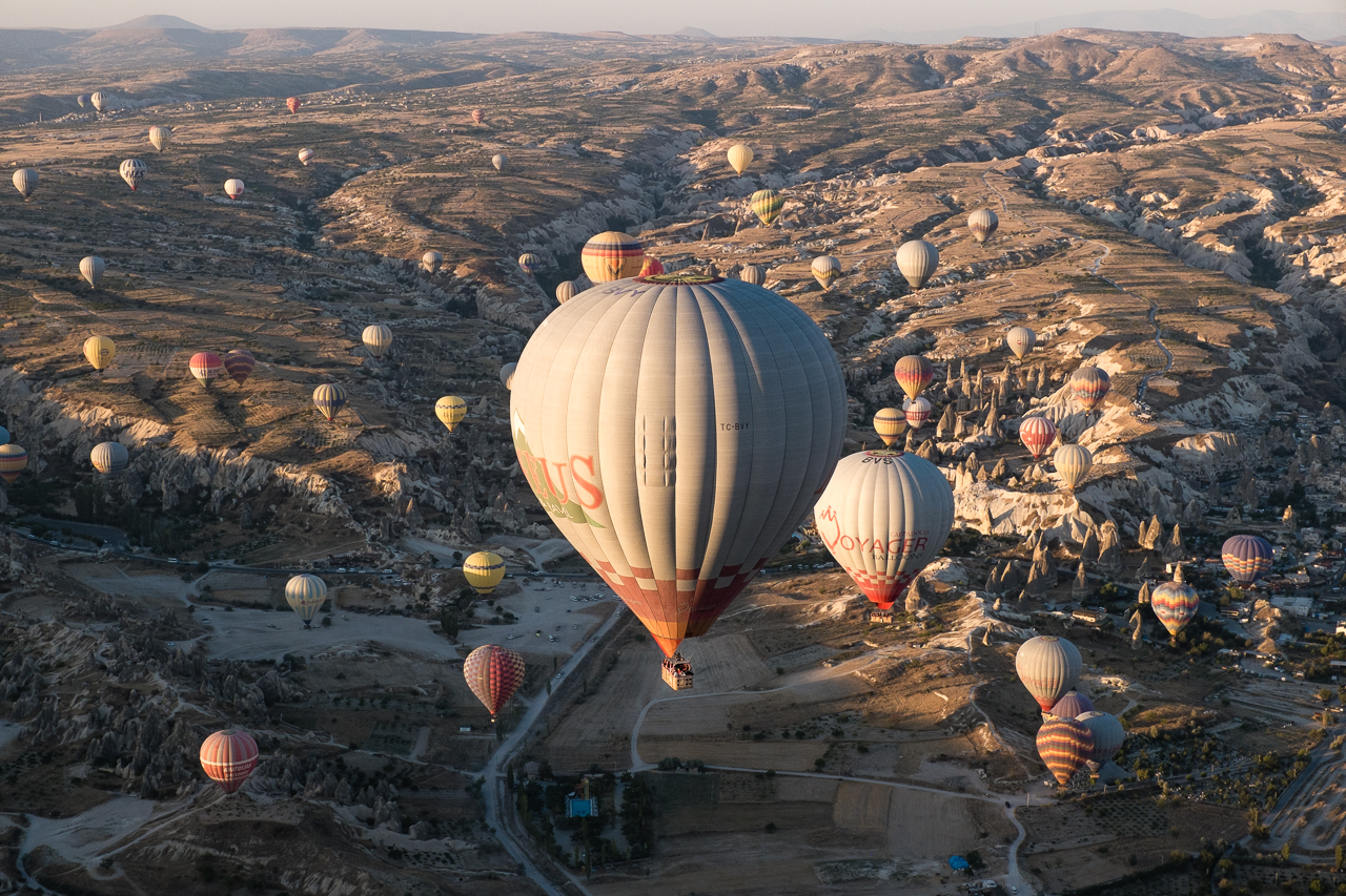 Up in the sky...