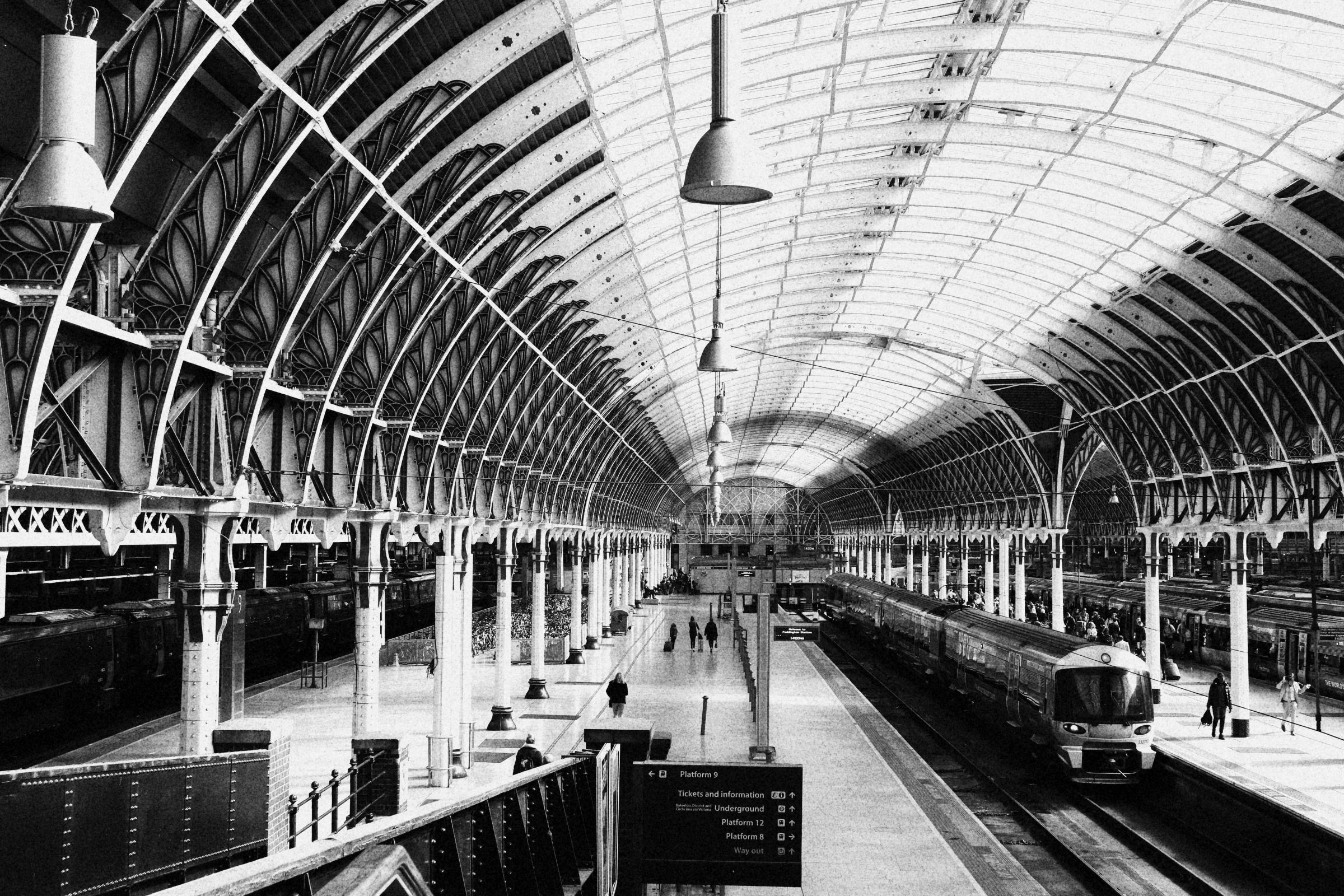 Paddington station...
