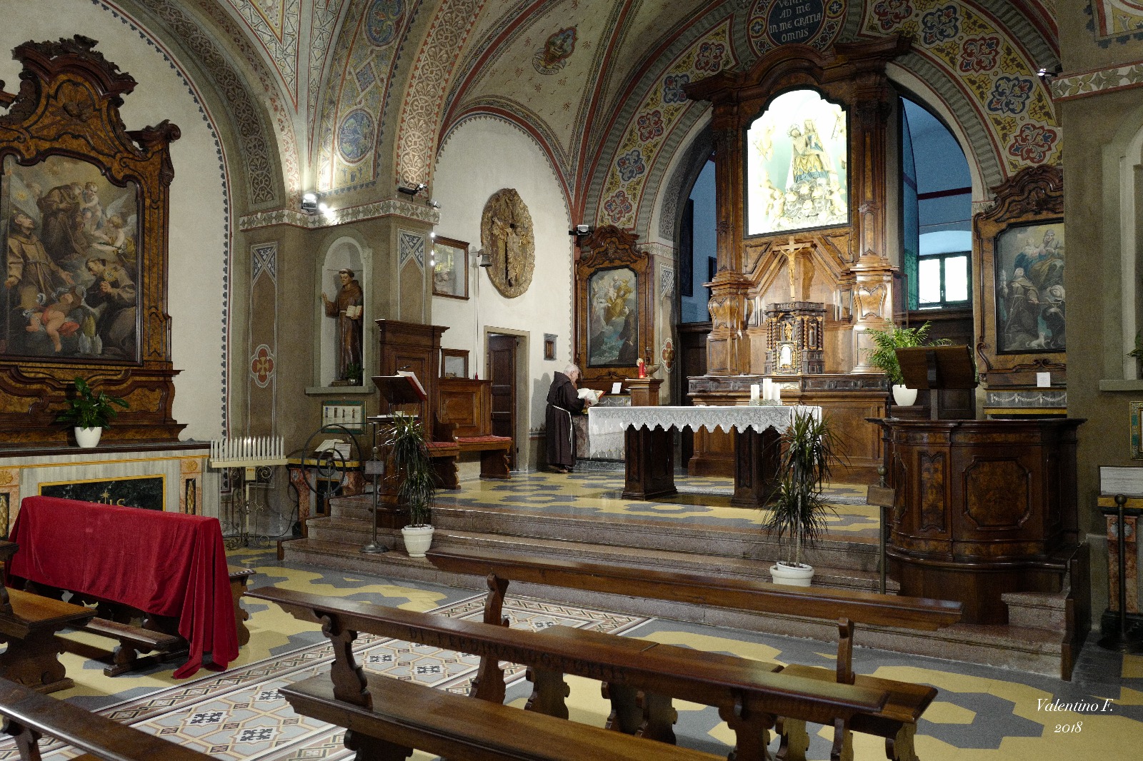 Orta S Giulio Interior Church ...